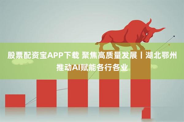 股票配资宝APP下载 聚焦高质量发展丨湖北鄂州推动AI赋能各行各业